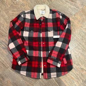 Old Navy Sherpa Lined Button Jacket NWT